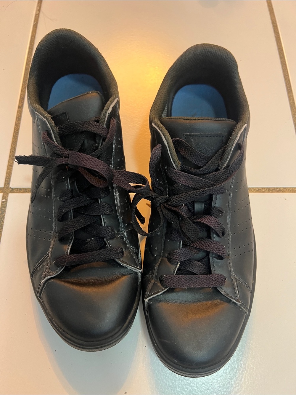 K-Swiss Black Lace-Up Men's Sneakers